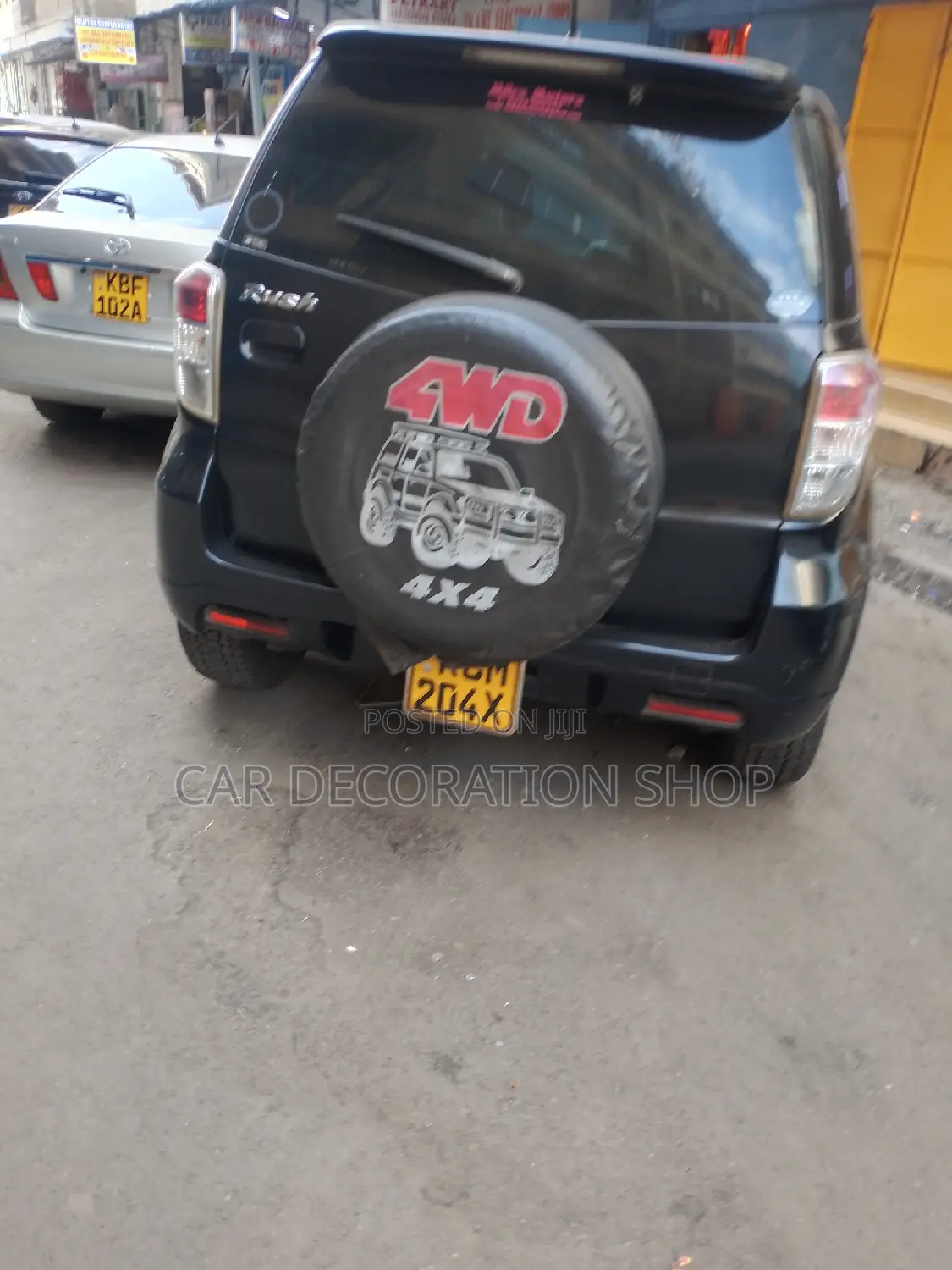 New Spare Wheel Cover Branded 4wd Universal Fit