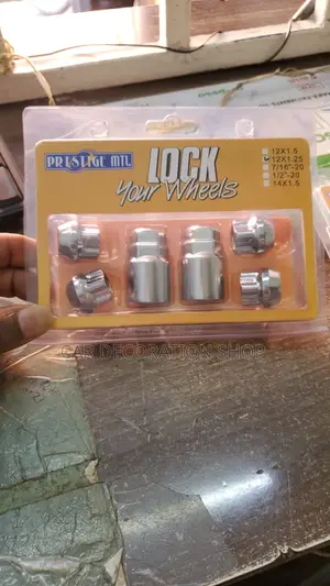 Nissan Cars Lock Nuts With Special Key Nut