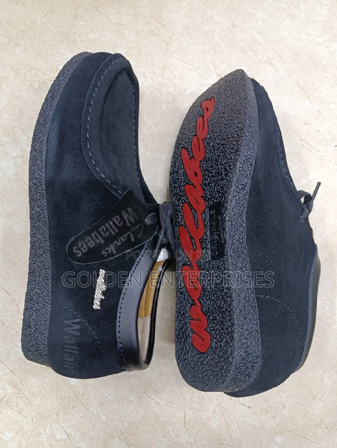 Quality Suede Leather Clarks Wallabees
Size 39-45