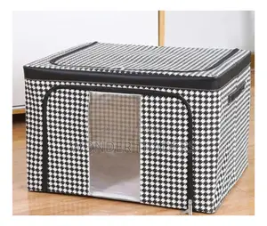" Cloth Storage Box With Dust Proof Cover"