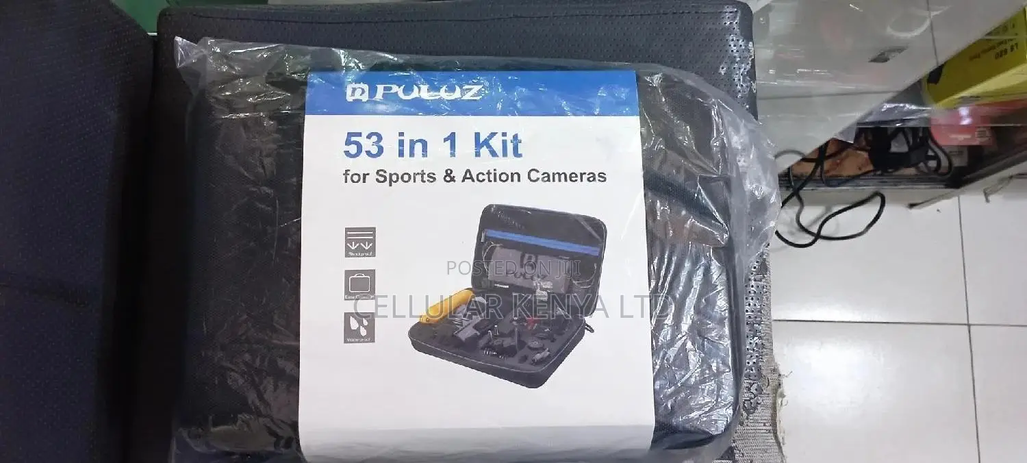 Puluz 53 in 1 Gopro Accessory Kit