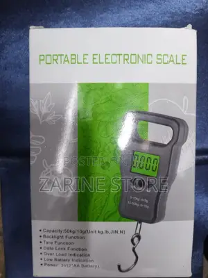 Rechargeable Portable Electronic Scale Upto 50kgs