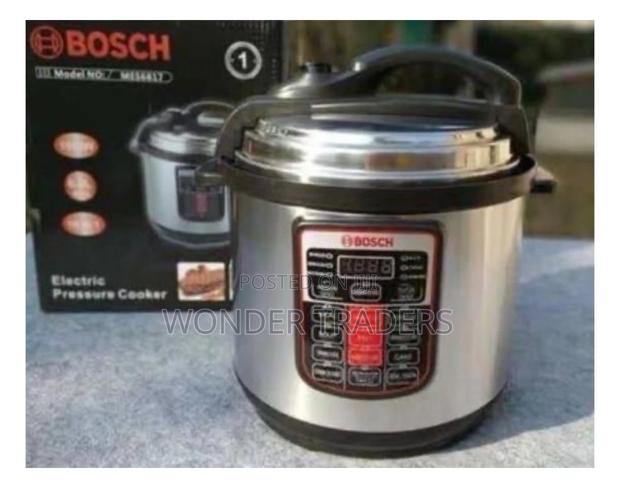 6 Litres Bosch Electric Pressure Cooker - main view