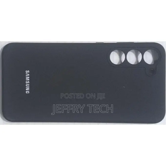 Samsung Galaxy S23 Silicone Back Case-Black
