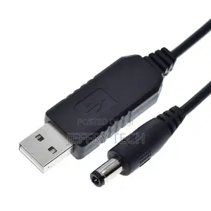 Dc 5v to 12v Usb Cable Boost Converter Step-Up Cord for Wifi