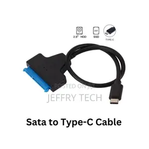 Sata to Type-C Cable USB 3.1 USB C to SATA Adapter Up to 6 G