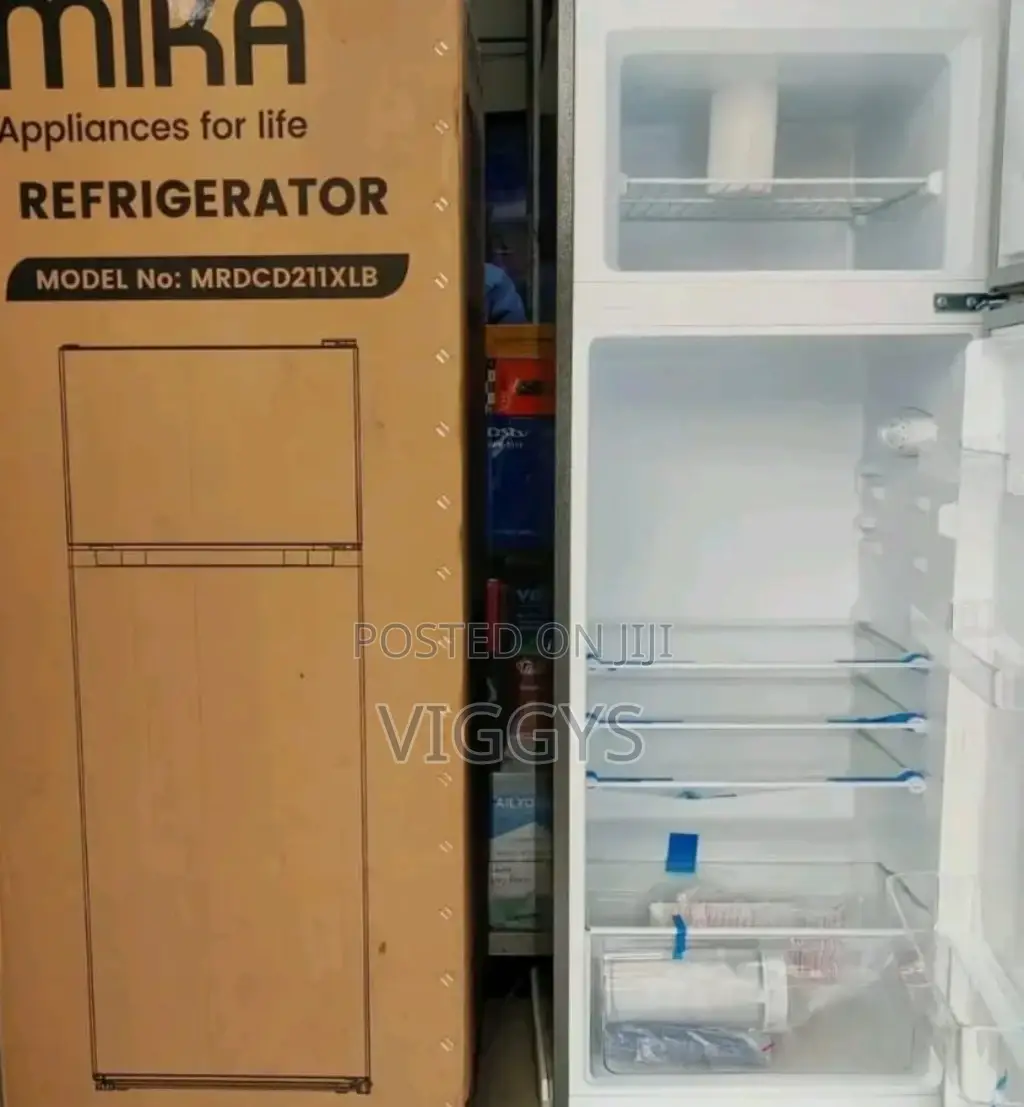Original Mika 211 Litres Double Door Fridge
