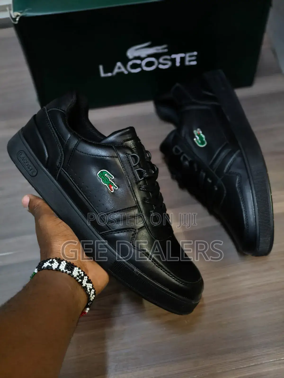 Black Lacoste Casual Shoes Size 40-45