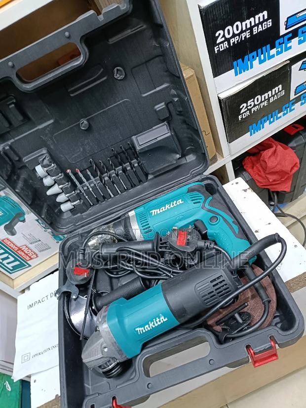 Makita Grinder/Drill Toolsets - main view