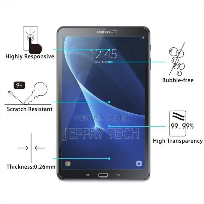 For Galaxy Tab a 10.1 (2016) T580 / T585 Glass Film