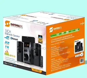 Quality Sayona 3.1ch 1131 Multimedia Speaker System 15000W