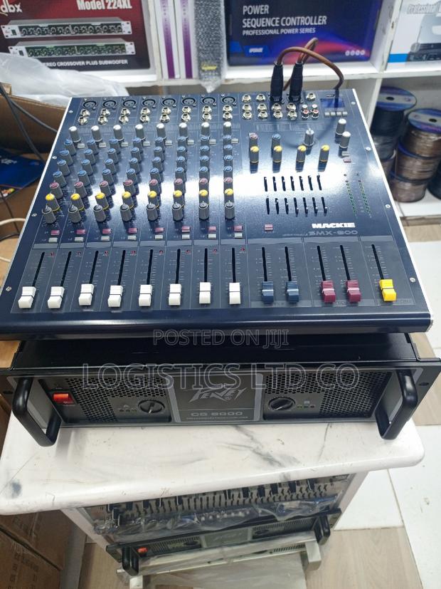 Public Address Peavey Cs6000 Amplifier+8 Channel Sound Craft - thumbnail 2