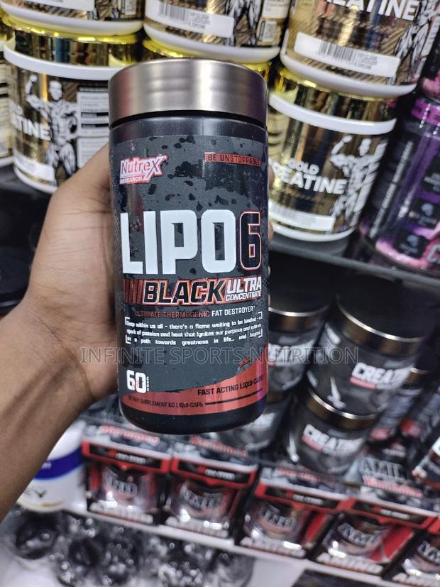 Lipo6 Black (Fat Burner) 60caps - main view