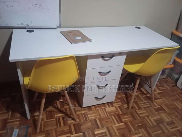 Morden Office/Home Study Desk Set Two Way Workstation - main view