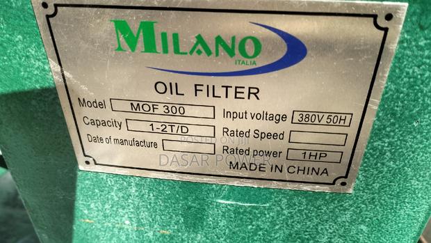 Mop 100 Screaw Oil Extractor Machine. - thumbnail 3