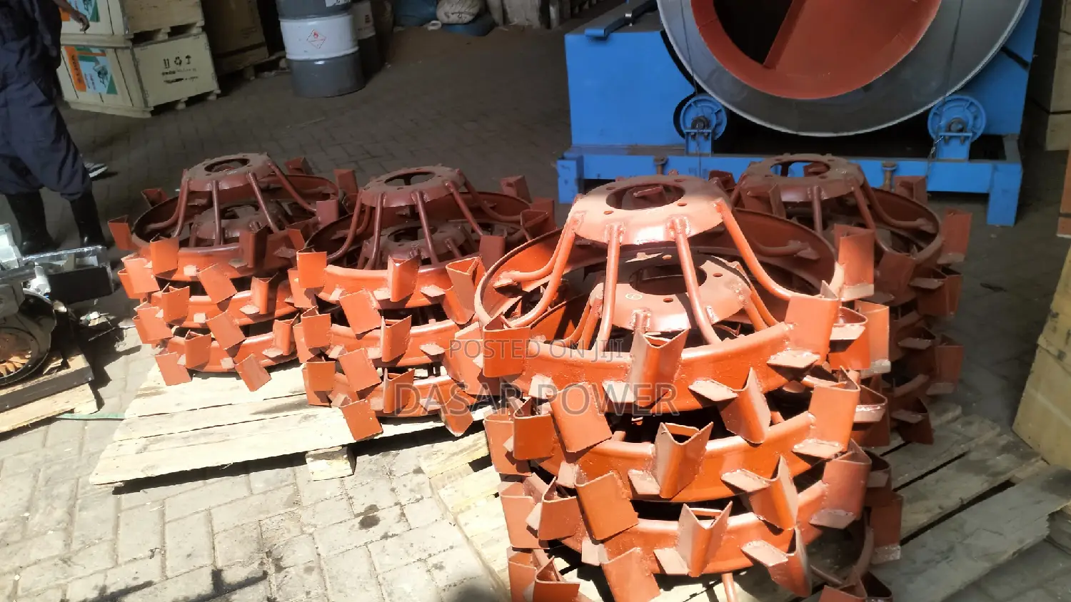 Steel Wheels for Walking Tractor.