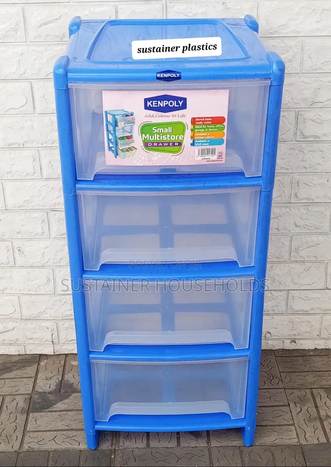 4 Drawers, Multi Purpose Storage Drawers Available