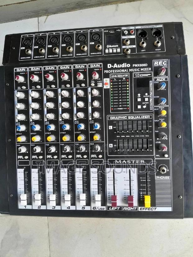 Powered Mixer 6channel D-Audio - main view