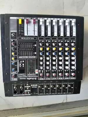 Powered Mixer Professional D-Audio 6 Channel Bluetooth