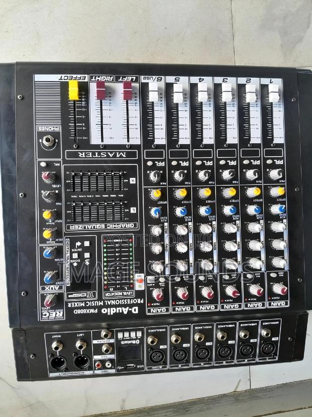 Powered Mixer Professional D-Audio 6 Channel Bluetooth - main view