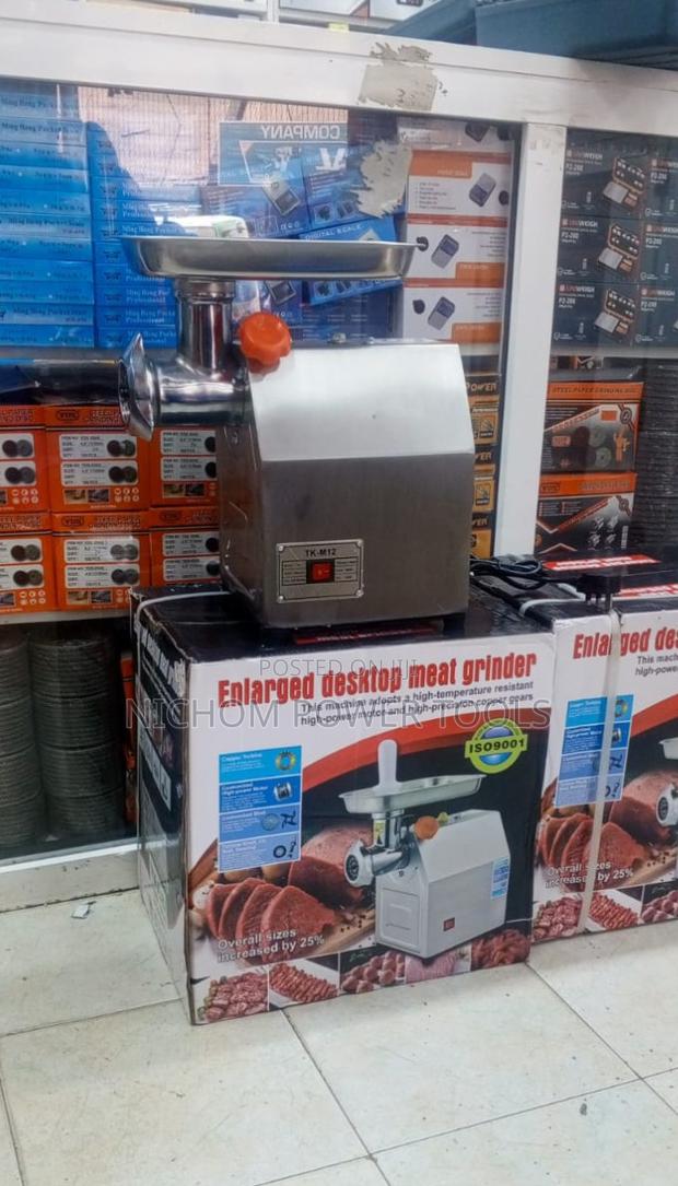 M12 Meat Mincer With Sausage Filler Attachment