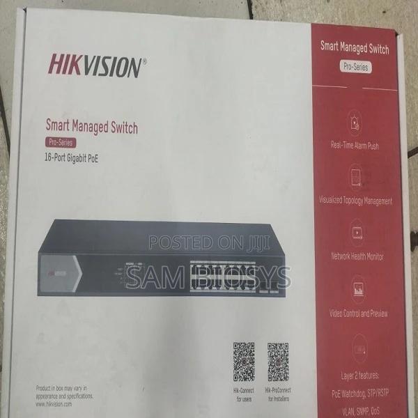 24 Port Gigabit Managed Switch Hikvision