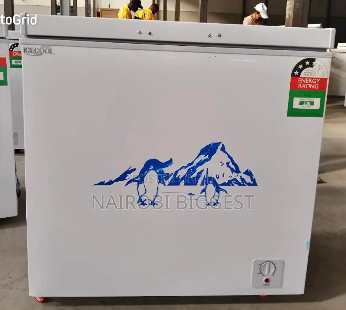 Icecool Energy Saver Freezer 169 Litres White In Colour