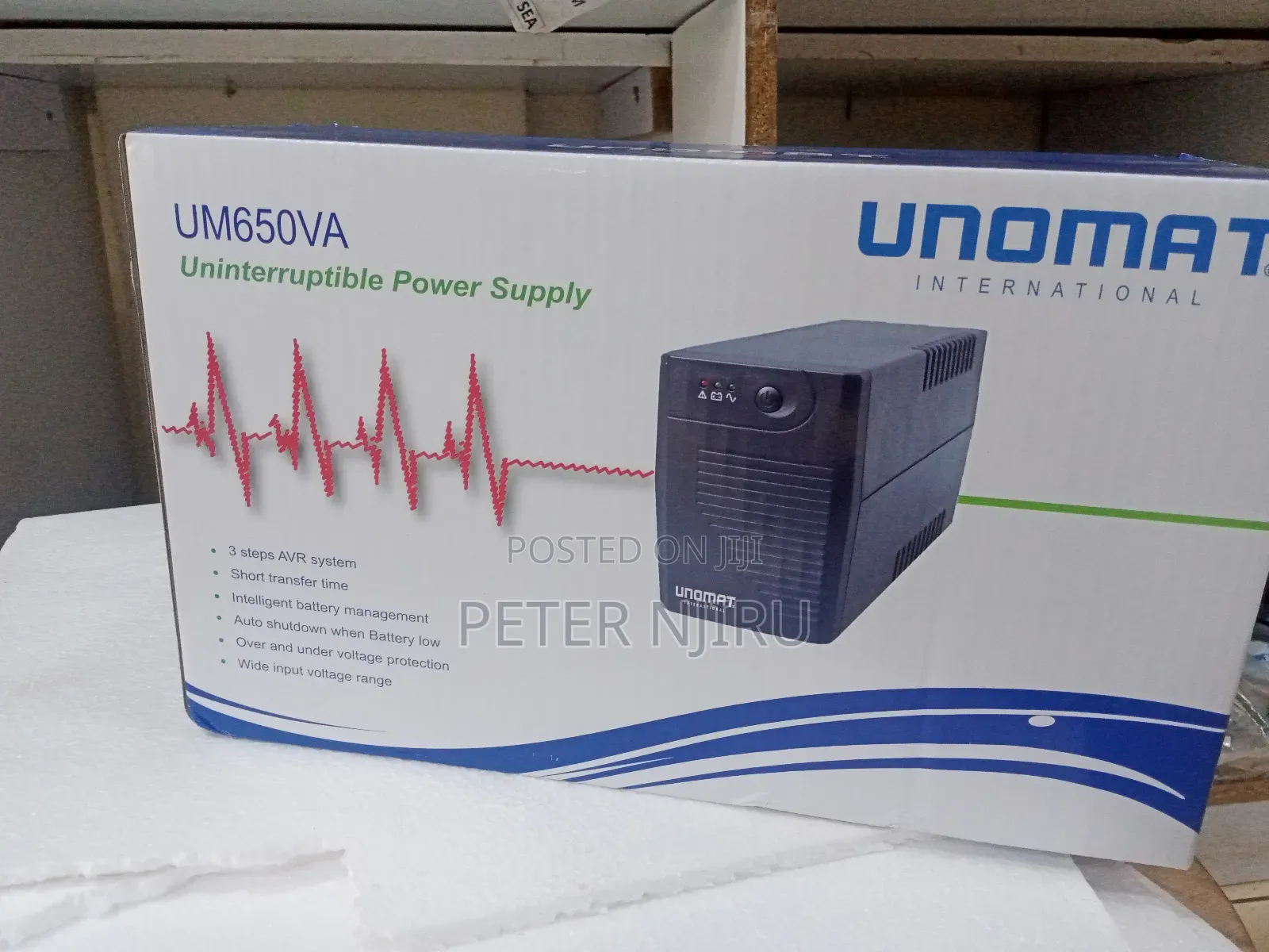 BRANDNEW Ups-Um 650va Unomat"650va