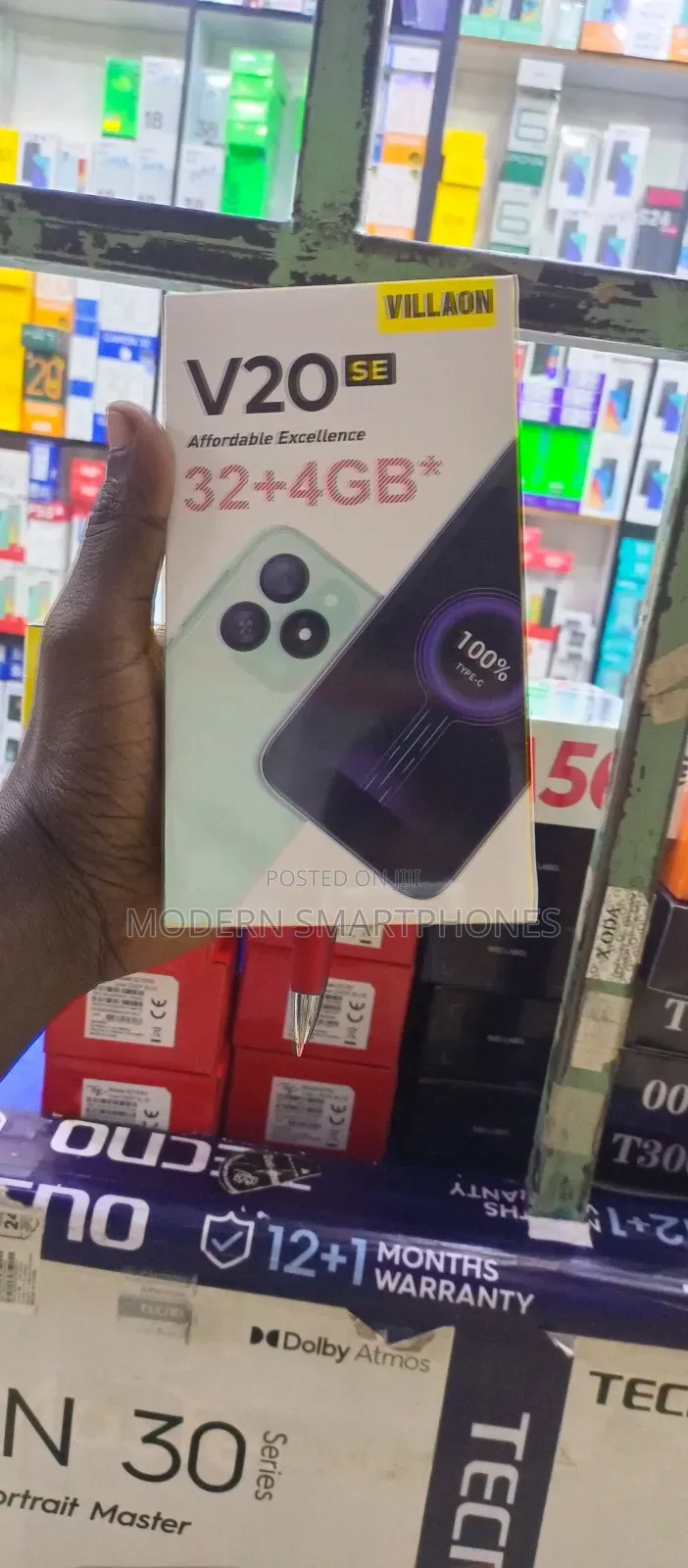 New Villaon V20 32 GB Black