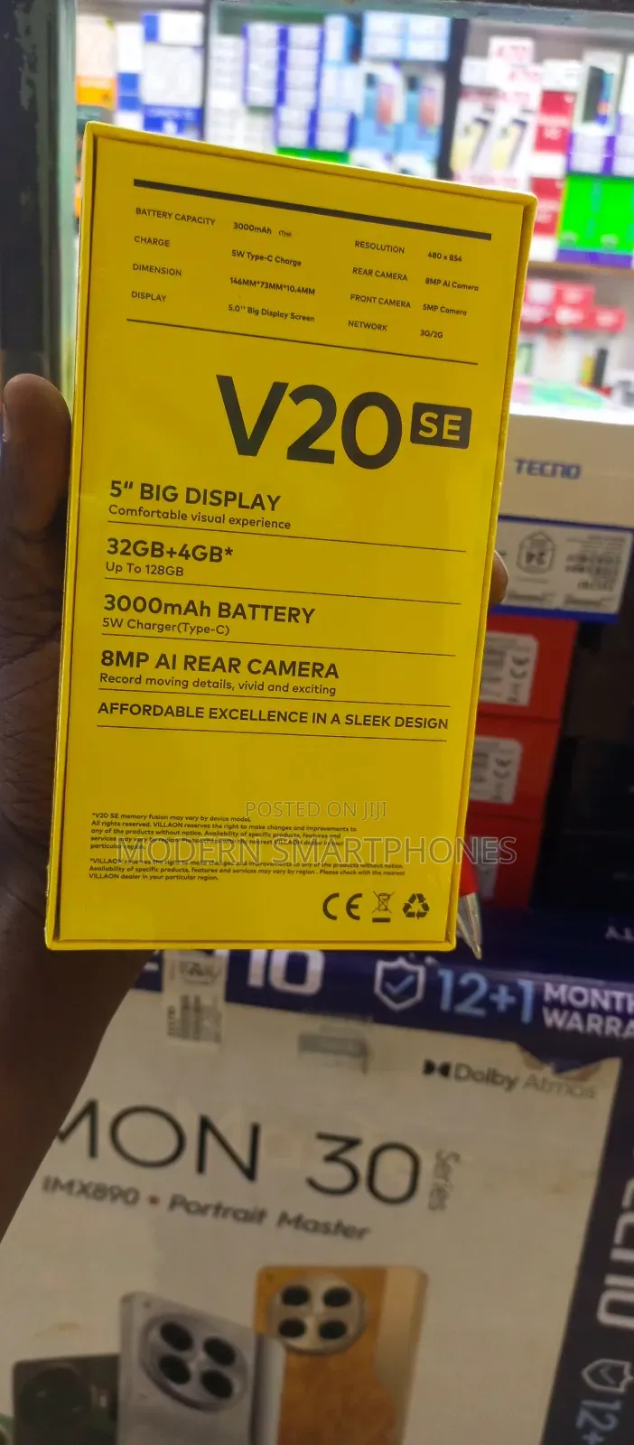 New Villaon V20 32 GB Black