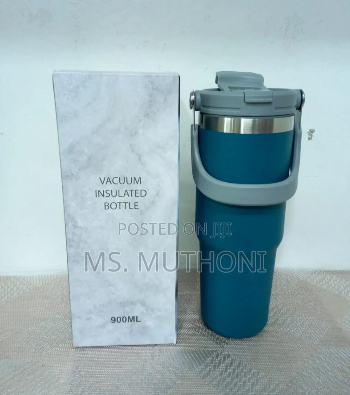 900ml Double Wall Stainless Steel ,Vacuum Insulated Travel