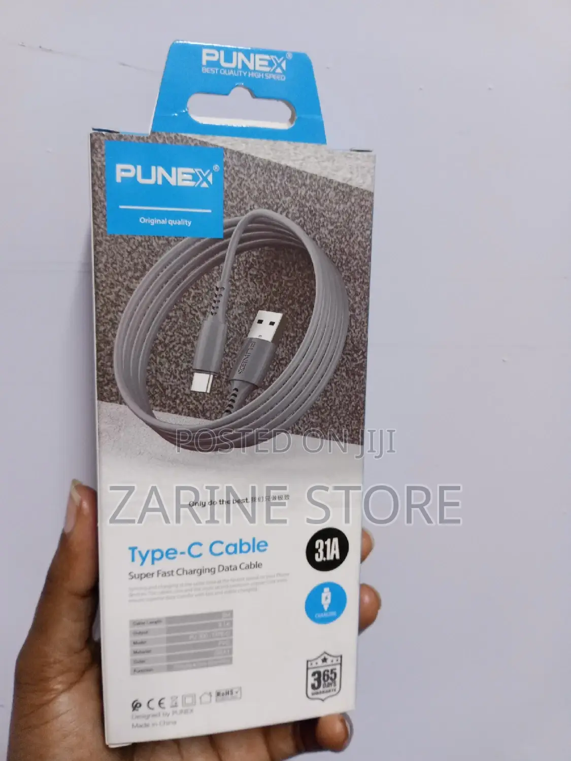 Type C Cable 2metres Long