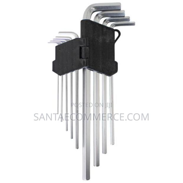 9 Pcs Allen Hex Key Set - main view