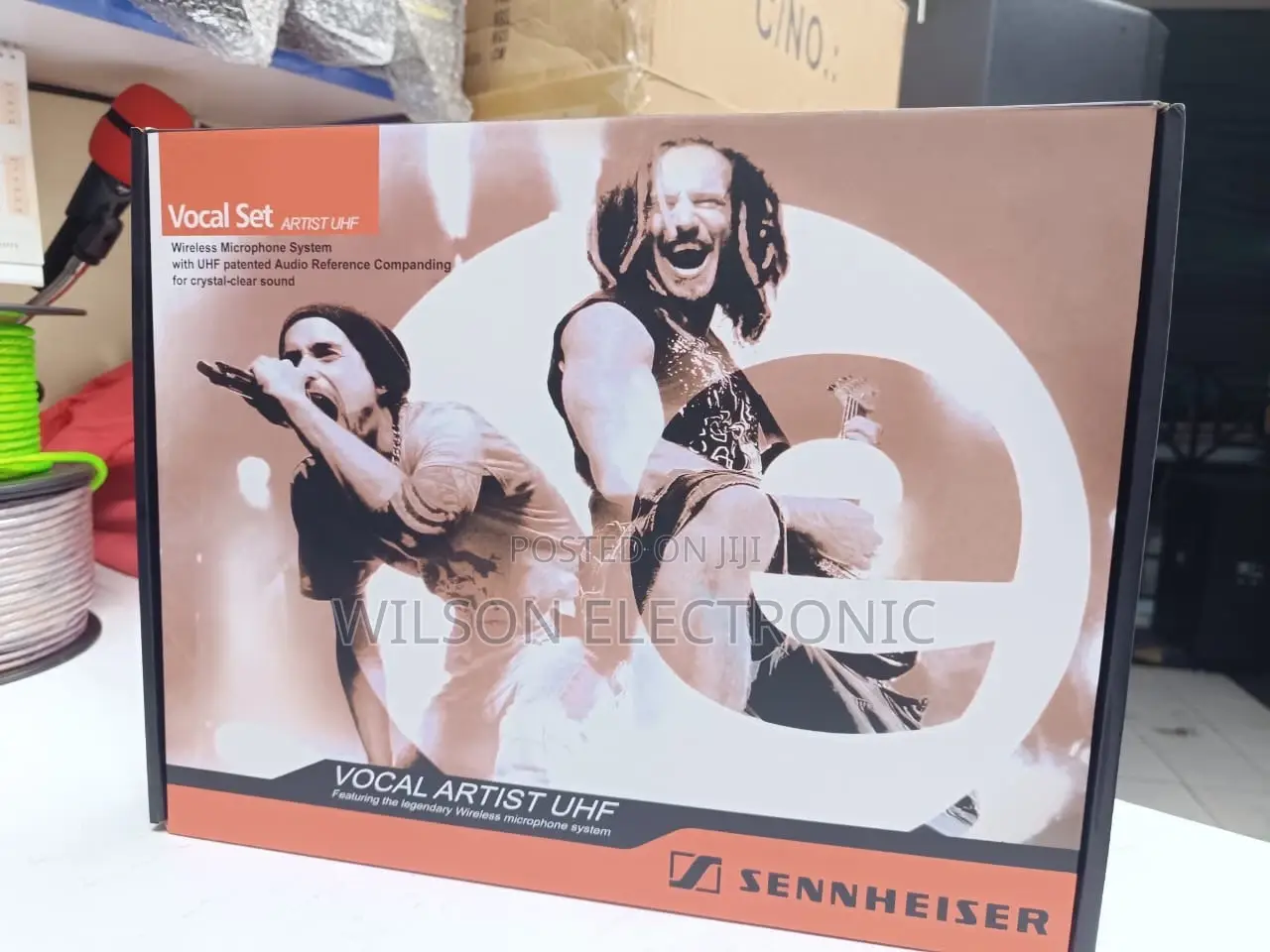 Vocal Artist Uhf. Sennheiser Microphone