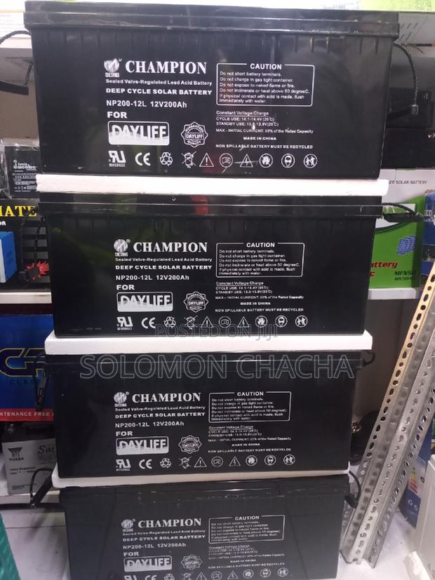 Champion Dayliff 200ah 12v Deep Cycle Battery