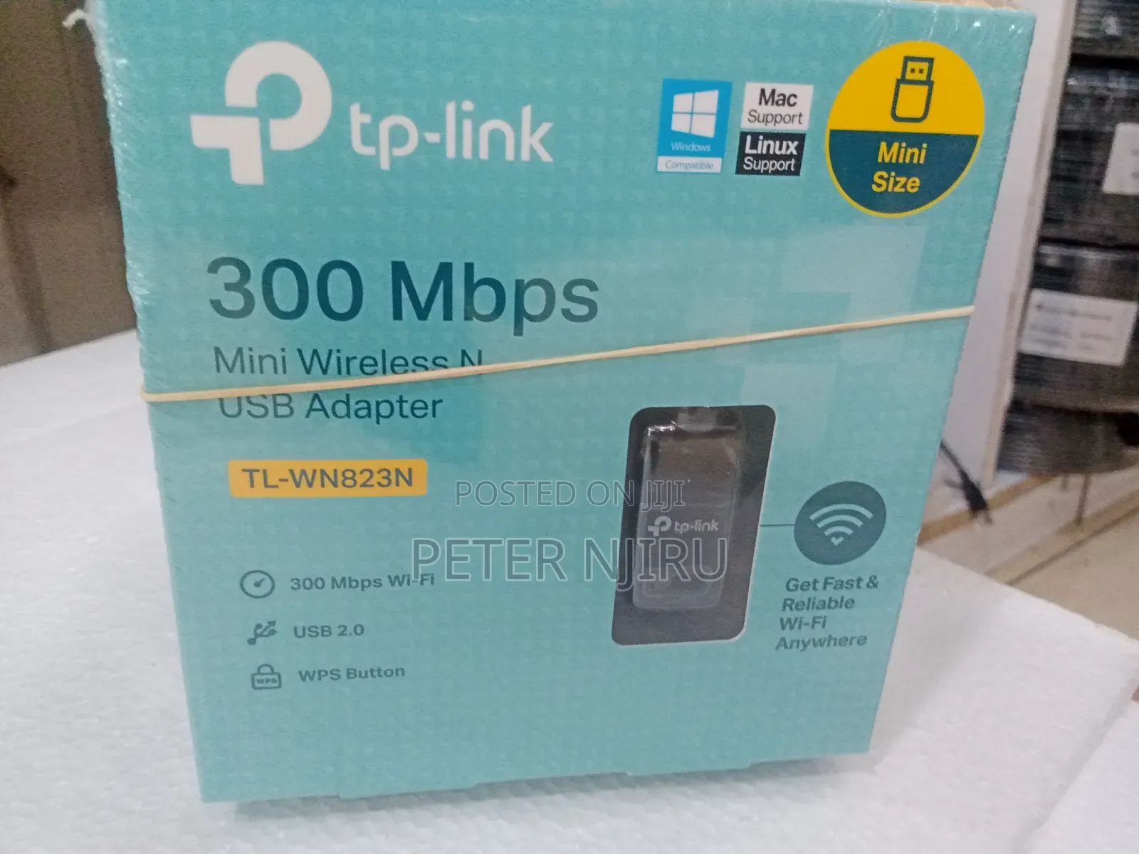 TP-LINK 300 MBPS Mini Wireless N USB Adapter