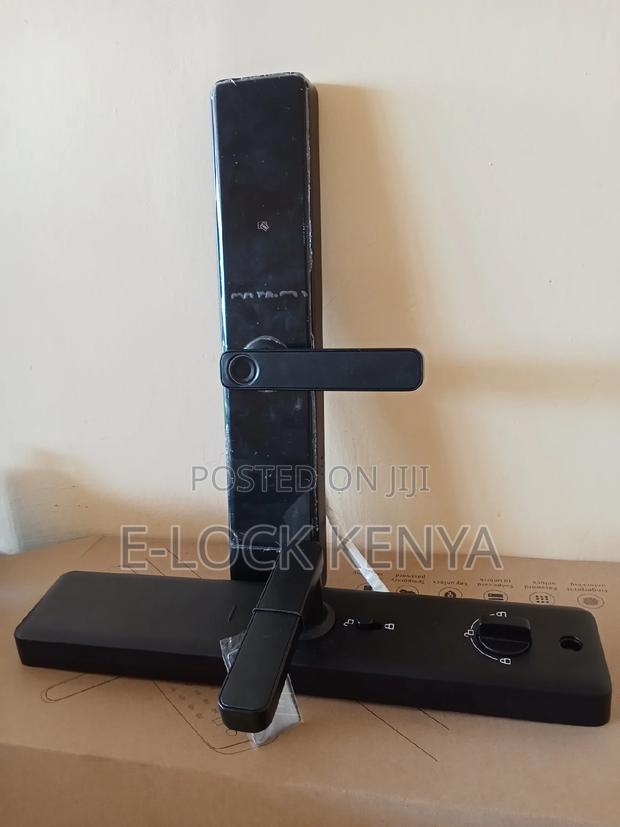 Secure Entry.Smart Biometric Wifi Door Lock With Passcode - main view