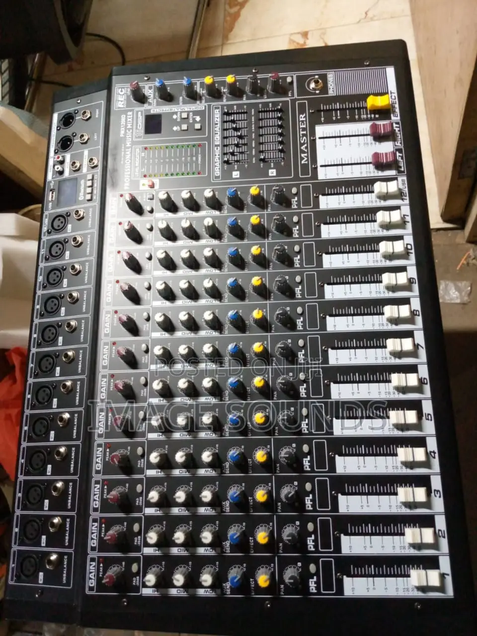 Powered Mixer 12ch (Pmx1208 ) 12channel Powred