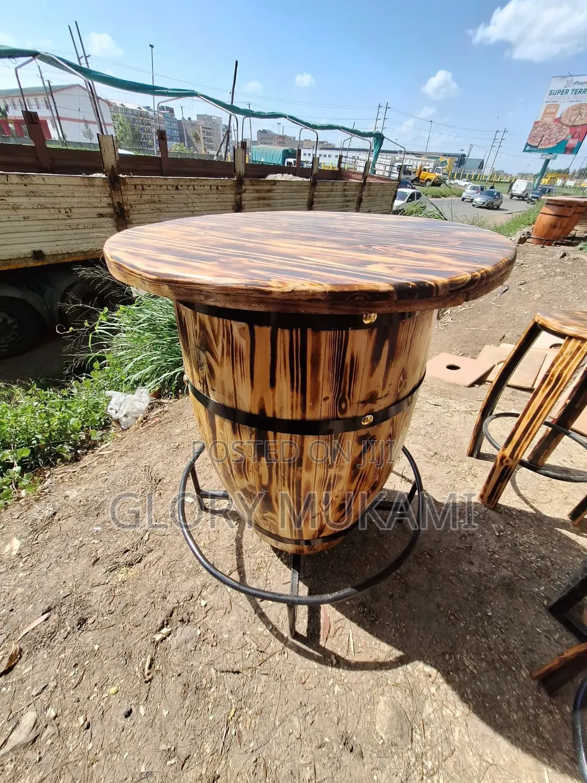 Brand New Barrel Tables