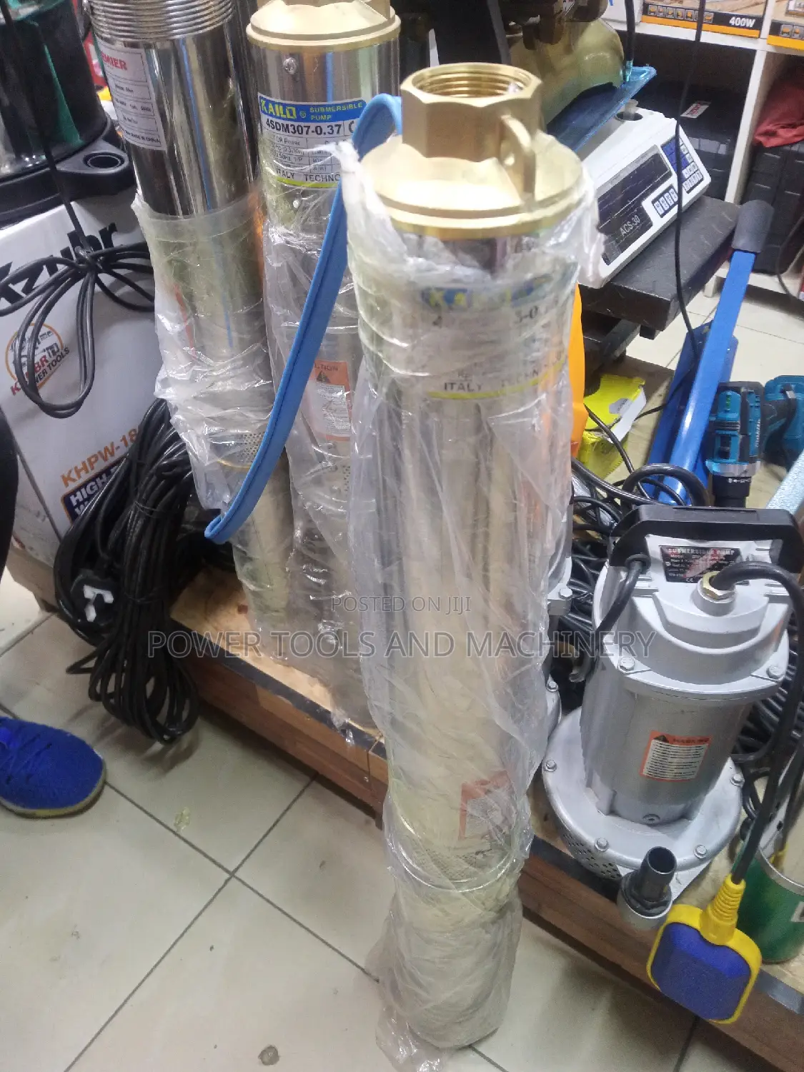 1.0hp Kailo Submersible Water Pump 81mtrs Head