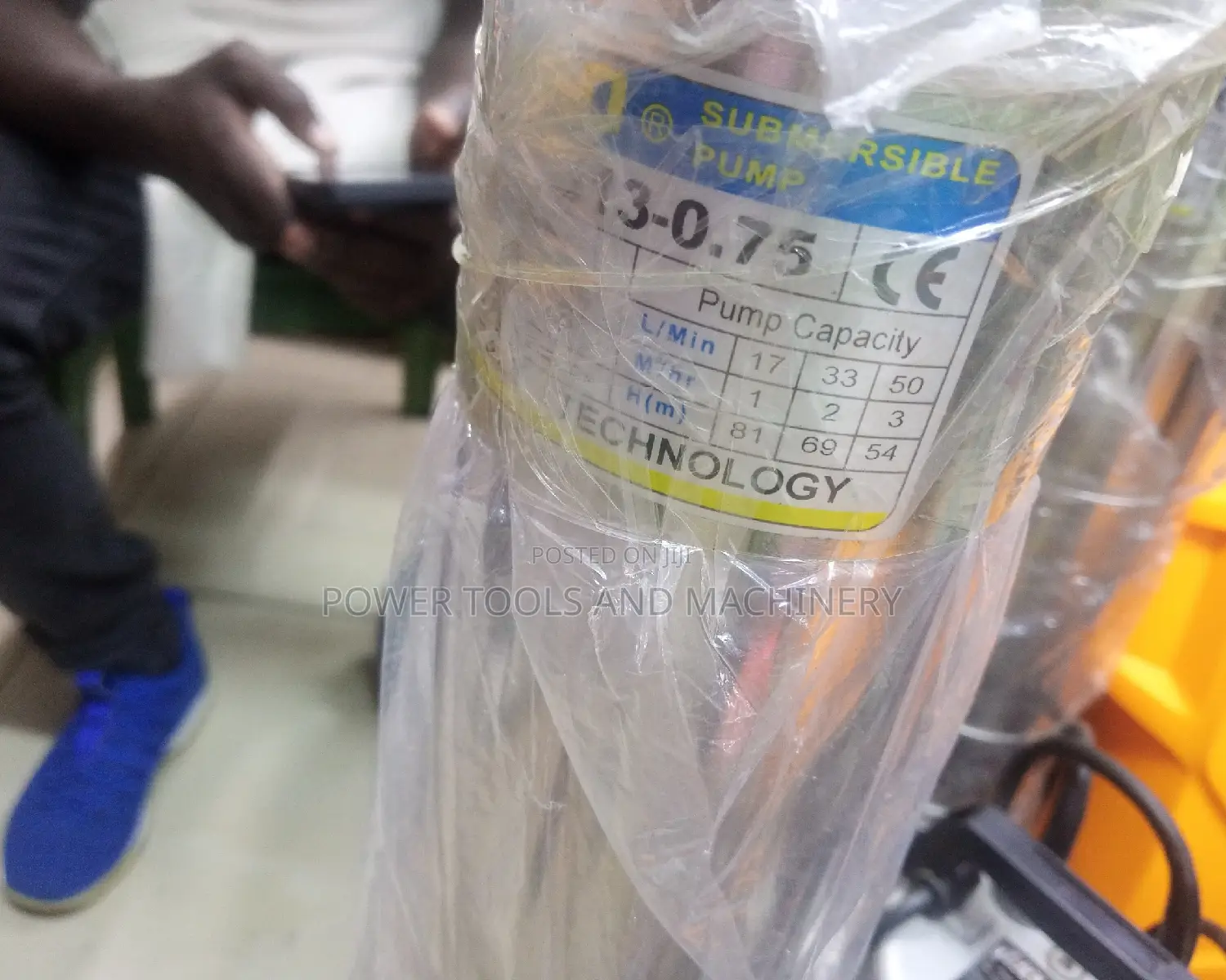 1.0hp Kailo Submersible Water Pump 81mtrs Head