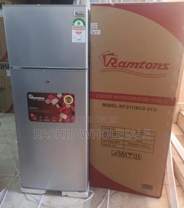Refrigerator Ramtom 213litres Double Door