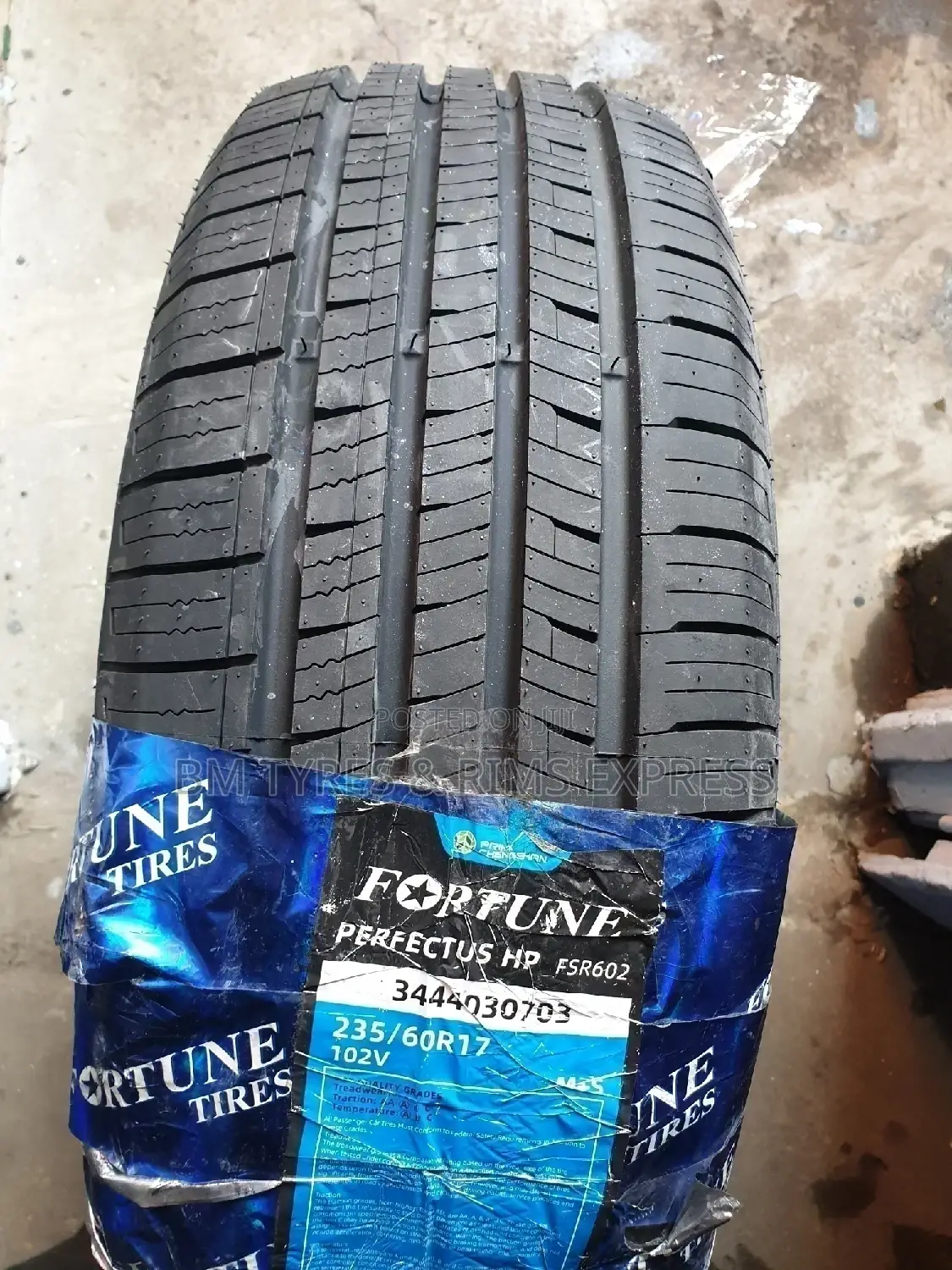 235 /60 R17 FORTUNE TYRES (Thailand)