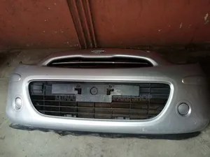 Silver Nissan March Front Bumper