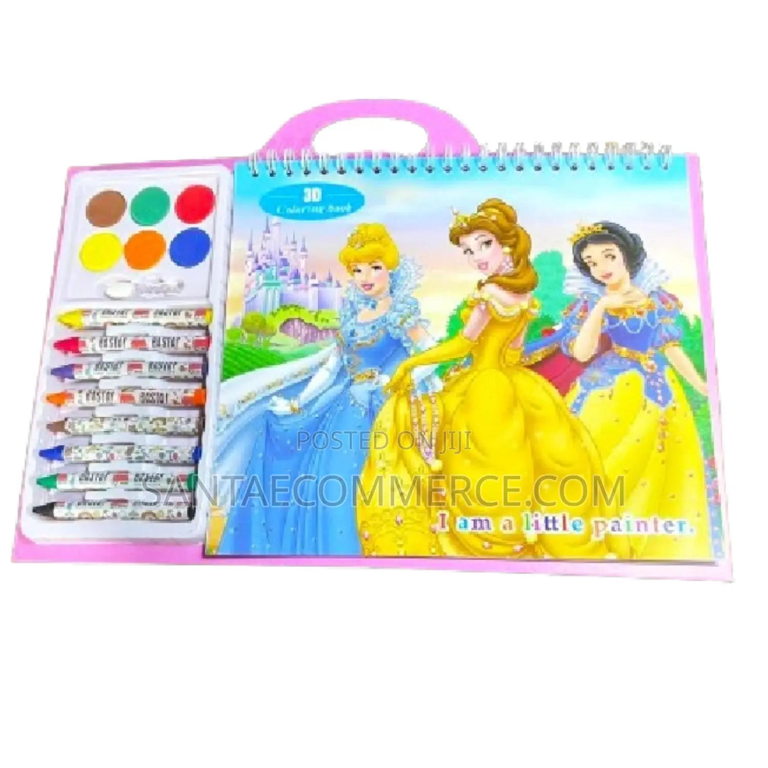 Crayon Painting Colouring Book