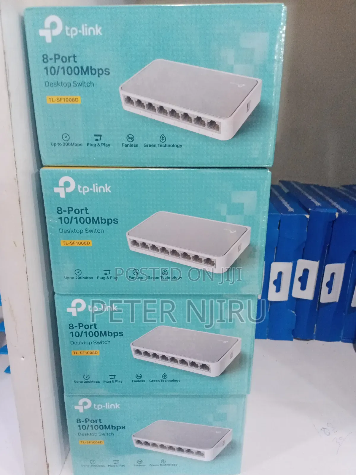 Tp-Link TL-SF1008D 8-Port 10/100mbps Desktop Switch