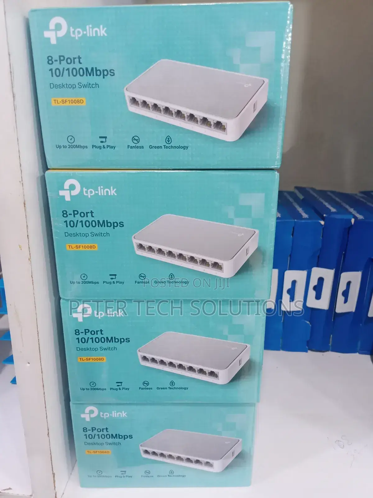 Tp-Link TL-SF1008D 8-Port 10/100mbps Desktop Switch