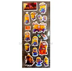 Minions Cartoon Stickers for Kids