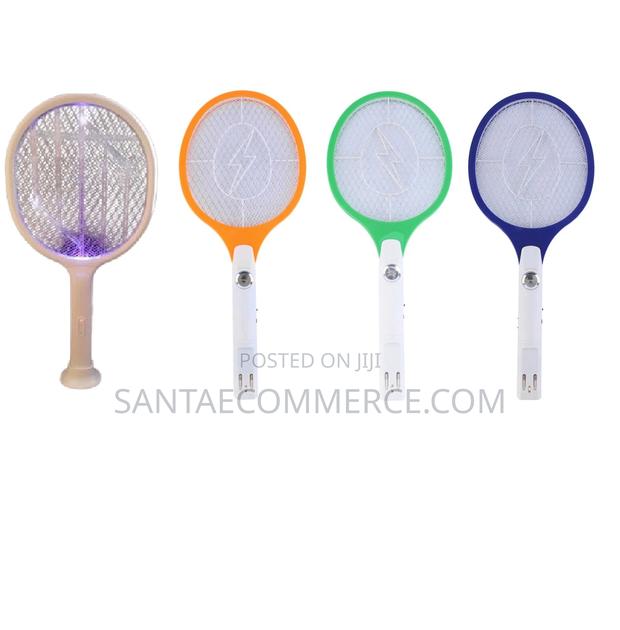 2 in 1 Rechargeable Insect Killer Racket Zapper With Stand