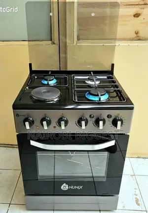 Nunix 60*60 3gas +1 Electric Standing Cooker